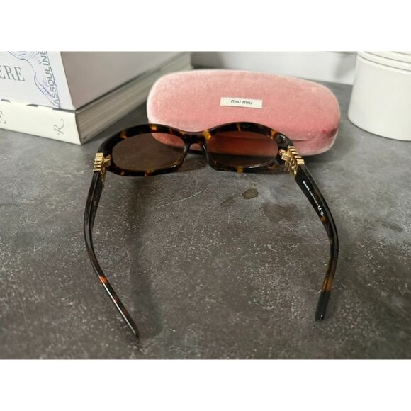 MIU MIU Glimpse D-frame acetate sunglasses - Picture 6 of 10